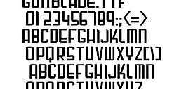 gunblade 英文字體下載