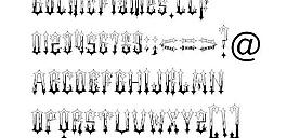 GothicFlames 英文字體下載