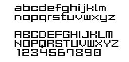 Gaufontcube 英文字體下載