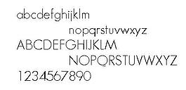 Geosanslight 英文字體下載