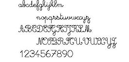 Ginoschoolscript 英文字體下載