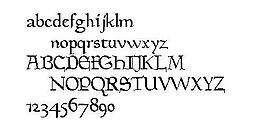 Goudy 英文字體下載