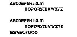 Galactican 英文字體下載