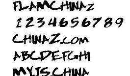 HARDLYLEFT 英文字體下載