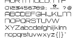 HURTMOLD 英文字體下載