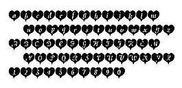 Heartbecker 英文字體下載