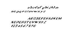 Hugenick 英文字體下載
