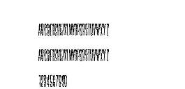 Horror 英文字體下載