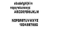 Hammeredtype 英文字體下載