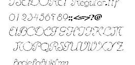 ISADORA 英文字體下載