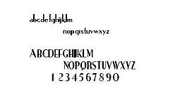 IronickN 英文字體下載
