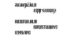Information 英文字體下載