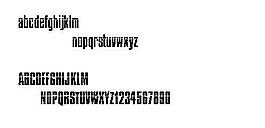 Impossible 英文字體下載