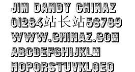 Jim Dandy 英文字体下载