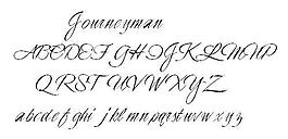 Journeyman 英文字體下載