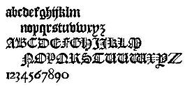 Jslblackletter 英文字體下載