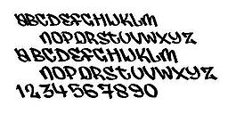 Judas 英文字體下載