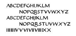 Just 英文字體下載