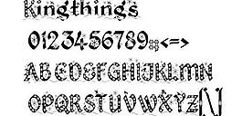 Kingthings Christmas 英文字体下载
