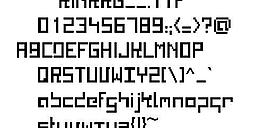 KINKRG 英文字體下載