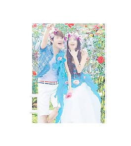 結(jié)婚照分層圖片