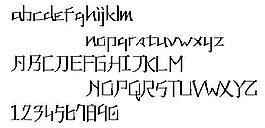 Kaneiwaalp 英文字体下载