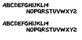 Klonk 英文字體下載