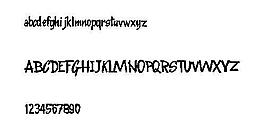 KentuckyFriedFont 英文字體下載