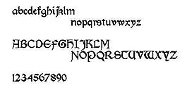 KelmscotT 英文字體下載