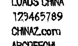 LOADS 英文字體下載