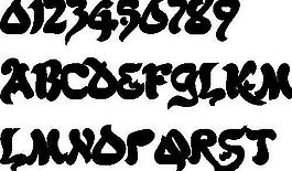 MICRO 英文字體下載