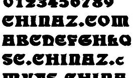 MOORE 英文字體下載