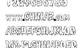 MELTEDTEXT 英文字體下載