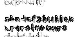 mathbook 英文字體下載