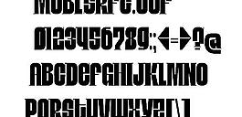 MOBLSRFC 英文字體下載