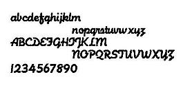 Machinescript 英文字體下載