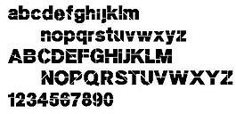 Mkstencilsansblack 英文字體下載