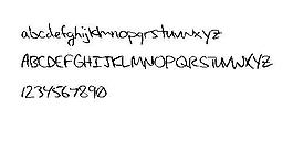 Maxs handwritin 英文字體下載