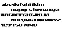 Motorcycleempt 英文字体下载