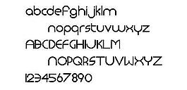Monoglyceride 英文字體下載