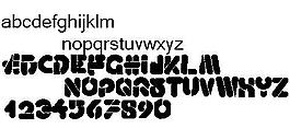 Minus 英文字體下載