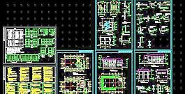 二层公共建筑框架结构办公楼设计图纸