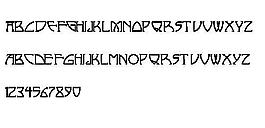 Nickley-NormalA 英文字體下載