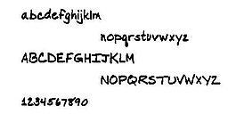 Nancy 英文字體下載