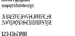 Naked monk 英文字體下載