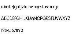 National Primary 英文字體下載