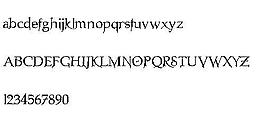 Nosfer 英文字體下載