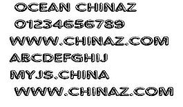 OCEAN 英文字体下载