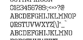 octin prison 英文字體下載