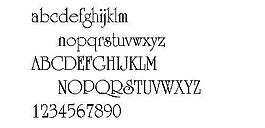 Occidental 英文字體下載